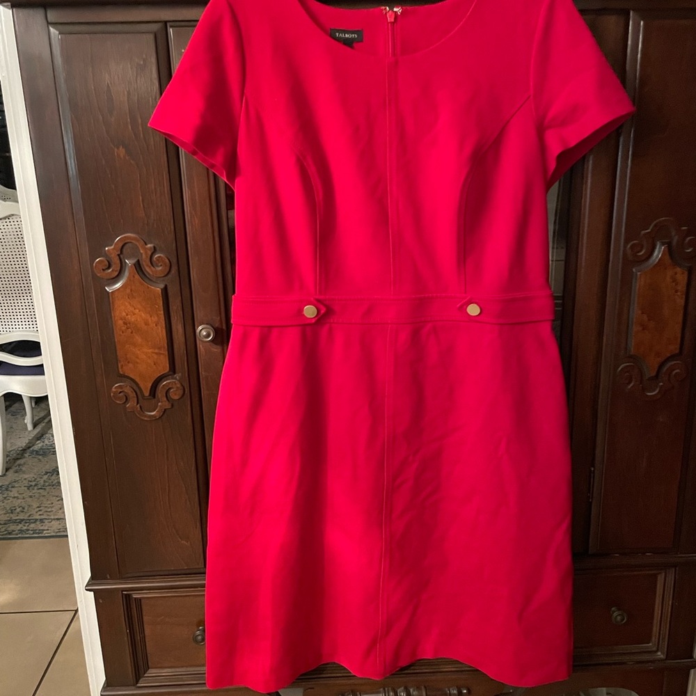 Elegant Red Women's Dress